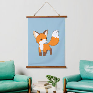 Tapisserie Suspendue Cute Little Fox