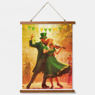 Tapisserie Suspendue Danse de la Saint-Patrick