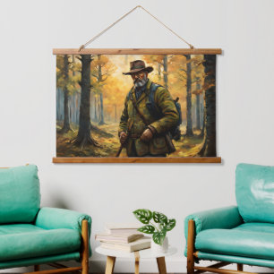 Tapisserie Suspendue Deer Hunter