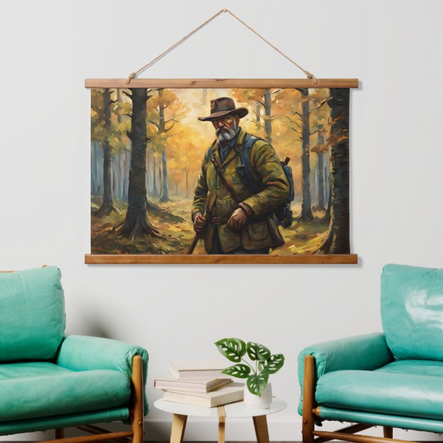 Tapisserie Suspendue Deer Hunter (Salon)
