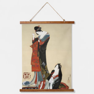 Tapisserie Suspendue Deux Beautés, Hokusai