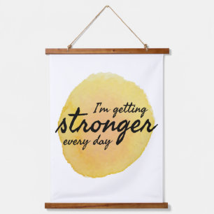 Tapisserie Suspendue devis quotidiens pour motivation et inspiration