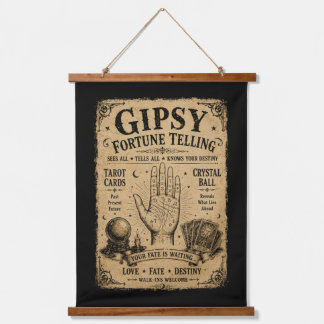 Tapisserie Suspendue Diseur de bonne aventure gipsy Prop de Halloween v