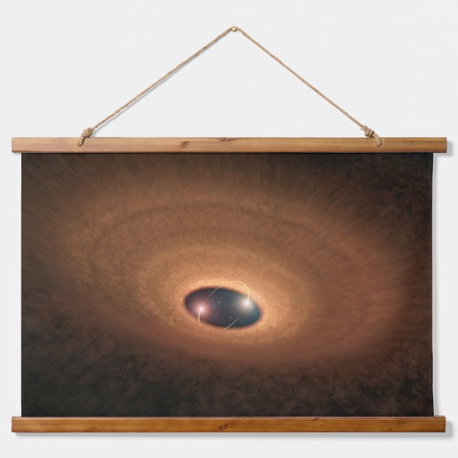 Tapisserie Suspendue Disque D'Étoiles De Matériel Dusty (Devant)