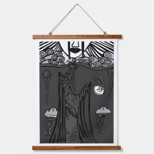 Tapisserie Suspendue Douleur foncée