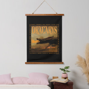 Tapisserie Suspendue "Dracarys" Drogon Breathing Fire Graphic