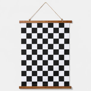 Tapisserie Suspendue Drapeau à damier
