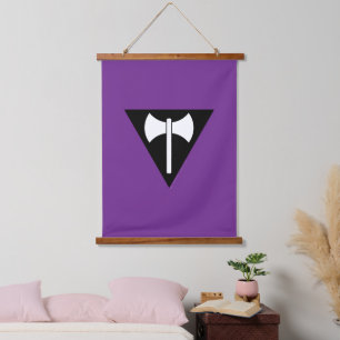 Tapisserie Suspendue Drapeau de fierté lesbienne SlipperyJoe puissant s
