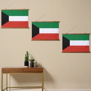 Tapisserie Suspendue Drapeau du Koweït