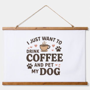 Tapisserie Suspendue Drôle chien amoureux Mug Chien Maman Chien Papa