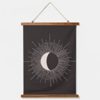 Éclipse de la lune Abstraite