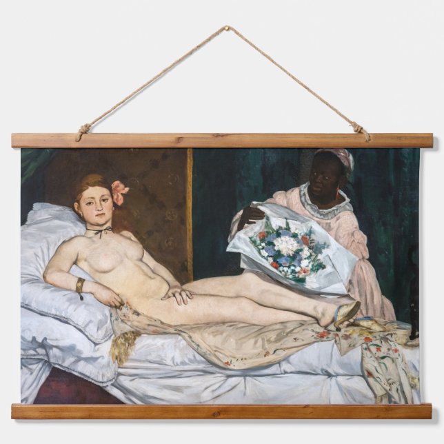 Tapisserie Suspendue Edouard Manet - Olympia (Devant)