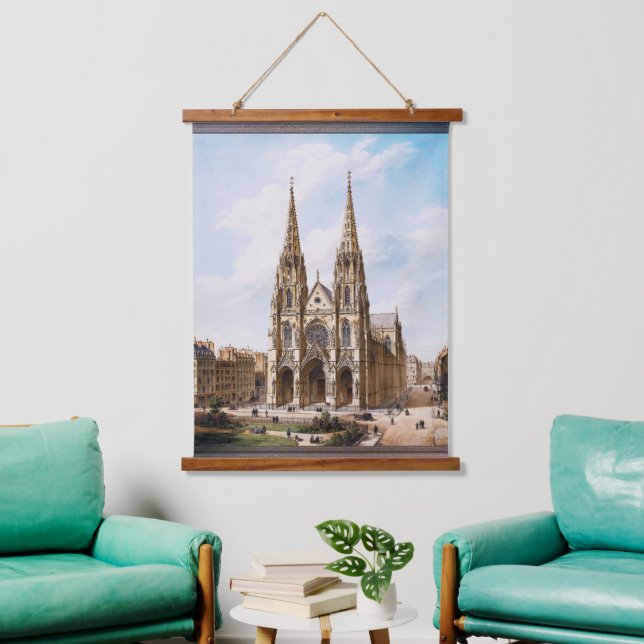 Tapisserie Suspendue Église Sainte-Clotilde à Paris par Max Berthelin (Salon)