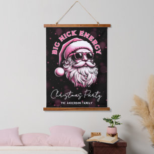 Tapisserie Suspendue Énergie Big Nick Santa Noël drôle de Noël Fêtes