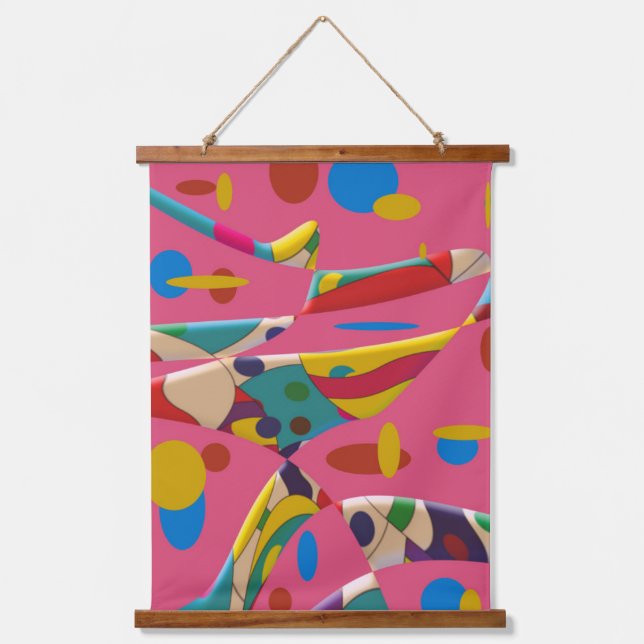 Tapisserie Suspendue Enjoy (Recto)