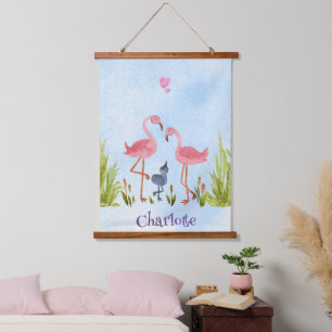 Tapisserie Suspendue Ensemble, nous faisons une famille accroché à la t