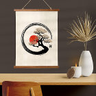 Enso Circle et Bonsai Tree sur toile