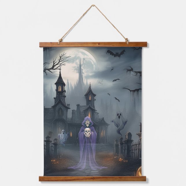 Tapisserie Suspendue Erie Halloween (Recto)