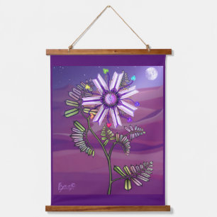 Tapisserie Suspendue Fleur dans le désert