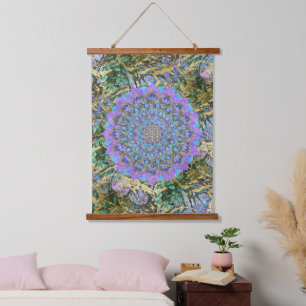 Tapisserie Suspendue Fleur De Vie - Mandala India Style 2