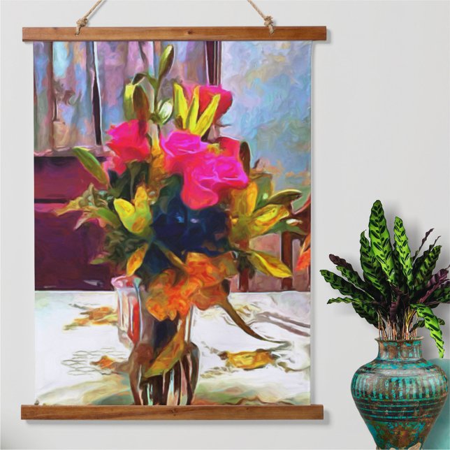 Tapisserie Suspendue Fleurs d'amour PM0001 (Créateur téléchargé)