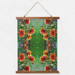 Tapisserie Suspendue Fleurs de couverture - Fleurs - Faisières Aquarell