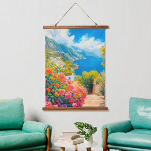 Tapisserie Suspendue Fleurs d'Italie