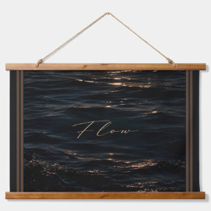 Tapisserie Suspendue Flow - Eaux Profondes