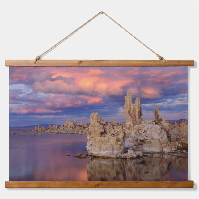 Tapisserie Suspendue Formations Tufa sur le lac Mono (Devant)