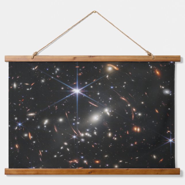 Tapisserie Suspendue Galaxy Cluster Smacs 0723. (Devant)