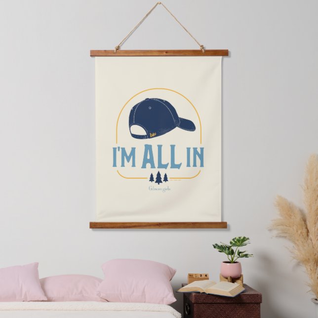 Tapisserie Suspendue Gilmore Girls I’m All In Luke’s Hat (Chambre à coucher)