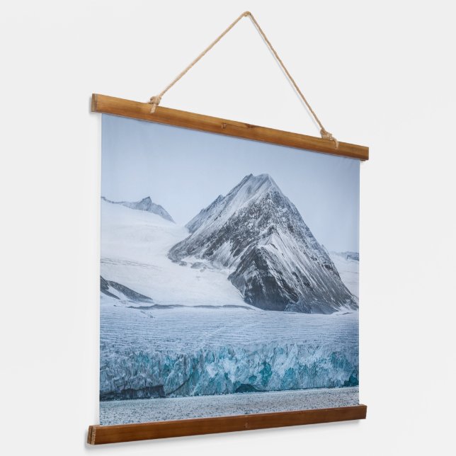 Tapisserie Suspendue Glacier de Spitsbergen Svalbard (Angulaire)