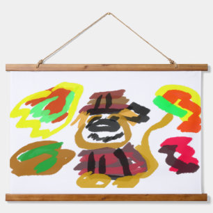 Tapisserie Suspendue Golden retriever Automne