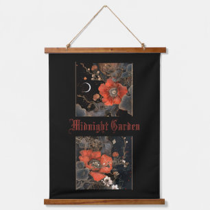 Tapisserie Suspendue Goth Céleste Pies Midnight Garden