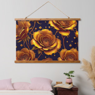 Tapisserie Suspendue Grande Collection Rose de luxe Gold tendance