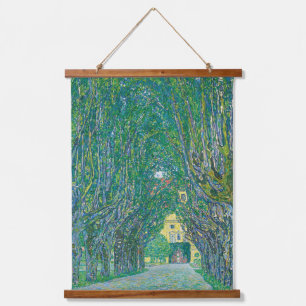 Tapisserie Suspendue Gustav Klimt : Allée du parc du château de Kammer