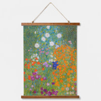 Gustav Klimt - Jardin des fleurs