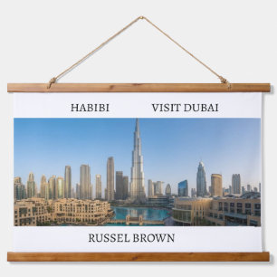Tapisserie Suspendue Habibi Venez à Dubaï Voyages Modernes
