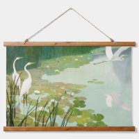 Hérons en été par Newell Convers Wyeth
