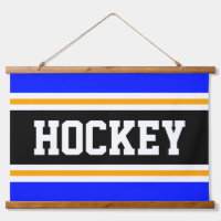 HOCKEY Bright Vivid Bleu Bleu Bleu Jaune Bleu