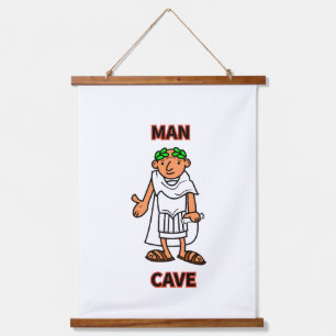 Tapisserie Suspendue Homme Grotte