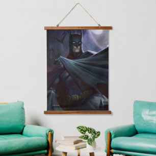 Tapisserie Suspendue Illustration de Batman sur la crise infinie