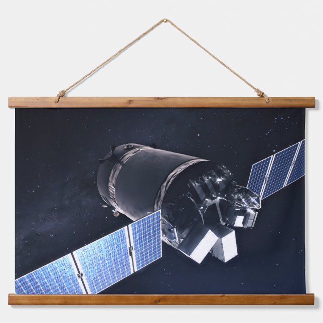 Tapisserie Suspendue Illustration Du Dragon Xl Spacecraft. (Devant)