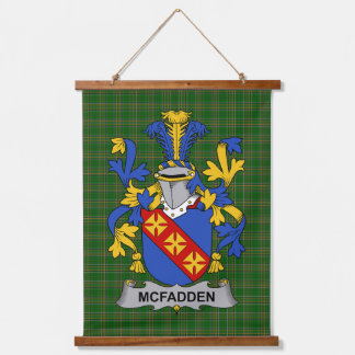 Tapisserie Suspendue Irish McFadden or McFadyen Coat of Arms Family Cre