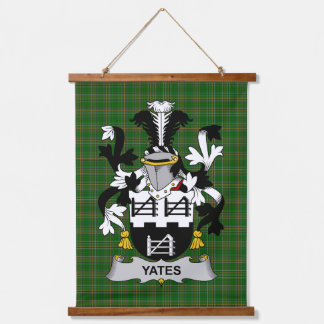 Tapisserie Suspendue Irish Yeates Coat of Arms Family Crest