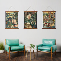 Iwato Kagura Dance Amaterasu Japonais ukiyo e