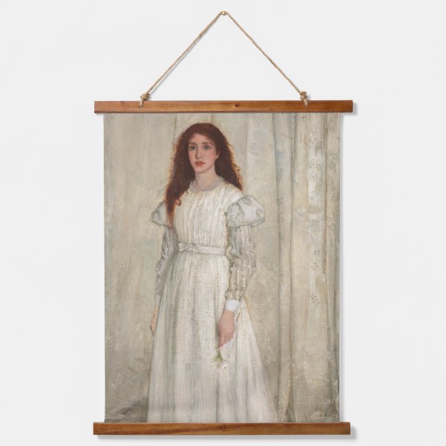 Tapisserie Suspendue James Whistler - Symphonie en blanc no 1 (Recto)
