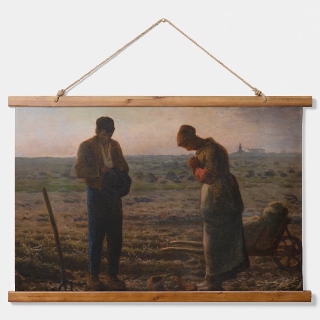 Tapisserie Suspendue Jean-François Millet - L'Angelus (Devant)