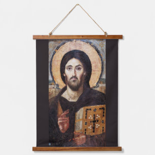 Tapisserie Suspendue Jésus Christ Pantokrator l Orthodoxe