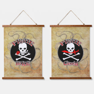 Tapisserie Suspendue Jeu de mariées et de mariées pirates